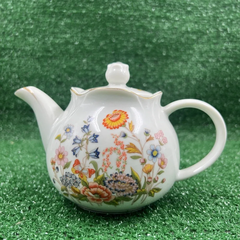 Robinson Design‎ Group 1989 Vintage Floral Teapot Made In Japan